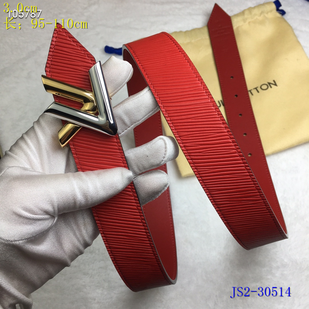 LV Belts 3.0 cm Width 196